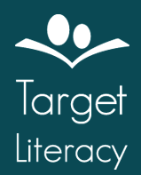 Target literacy logo